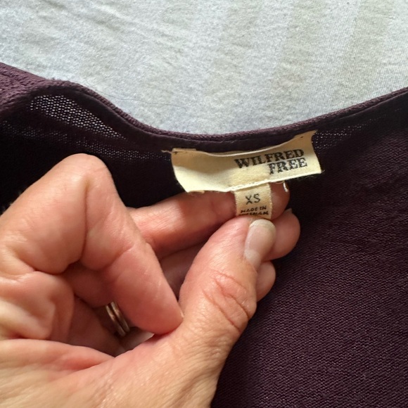 Women’s Wilfred cropped long sleeve top - Picture 3 of 3